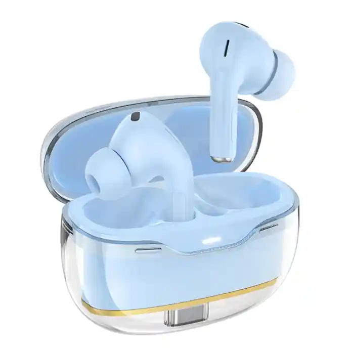 HOCO EW54 Crystal TWS Headset Rayo AfroCrafts Beautiful earbuds